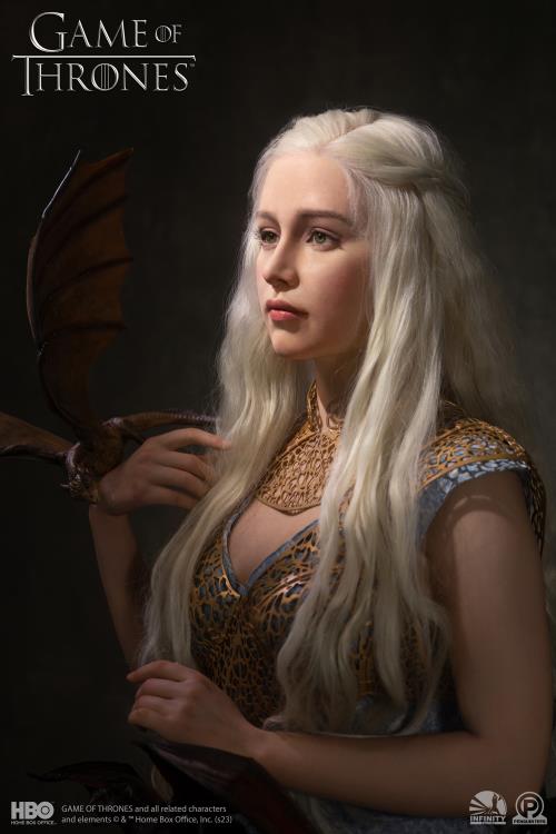 Game of Thrones Mother of Dragons Daenerys Targaryen Limited Edition Life-Size Bust Gallery Image 12
