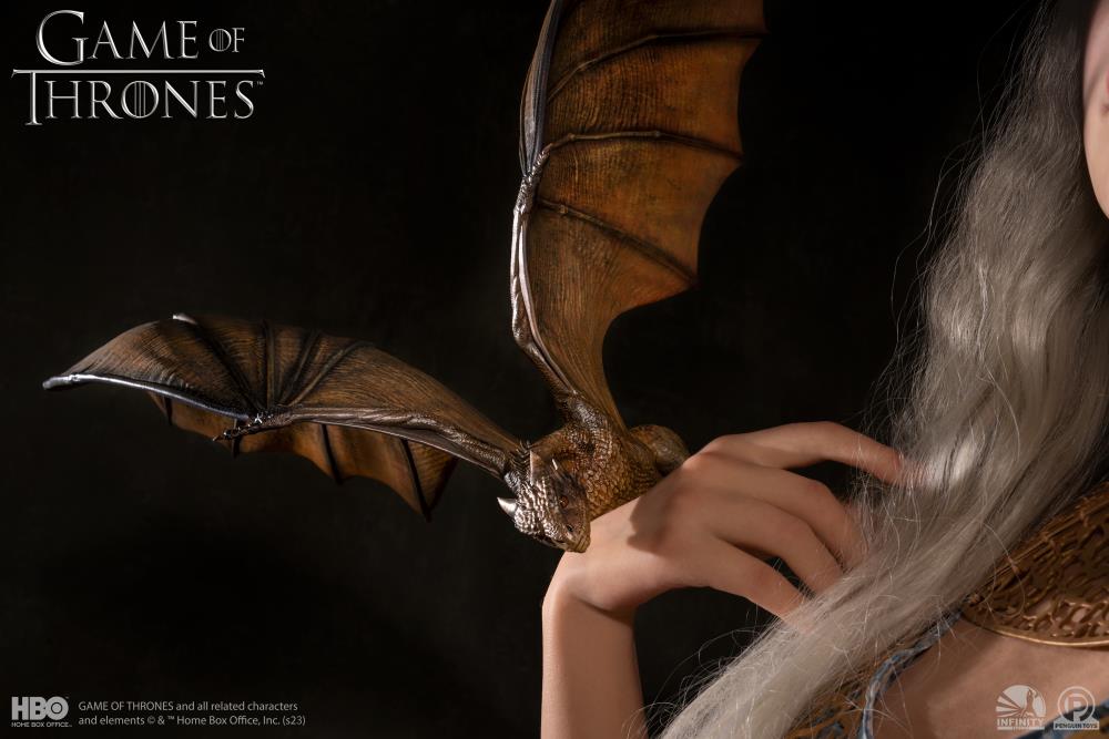 Game of Thrones Mother of Dragons Daenerys Targaryen Limited Edition Life-Size Bust Gallery Image 18