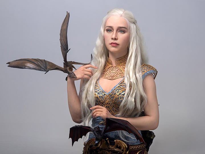 Game of Thrones Mother of Dragons Daenerys Targaryen Limited Edition  Life-Size Bust