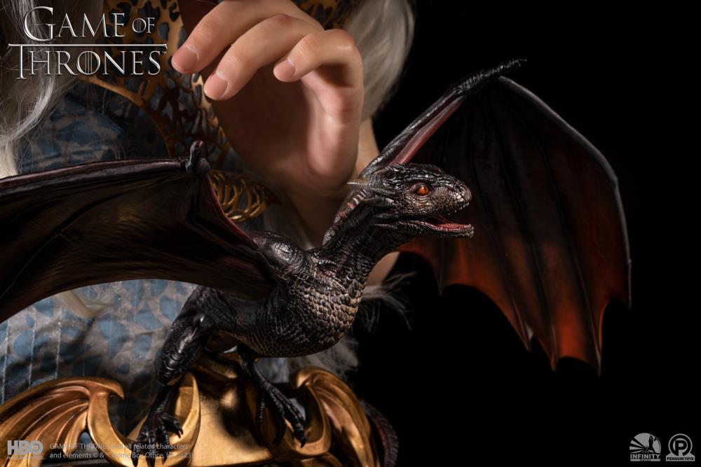 Game of Thrones Mother of Dragons Daenerys Targaryen Limited Edition Life-Size Bust Gallery Image 17