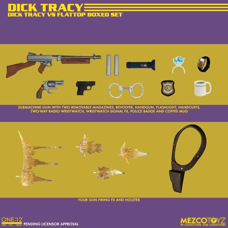 Dick Tracy One:12 Collective Dick Tracy vs Flattop Boxed Set Gallery Image 27