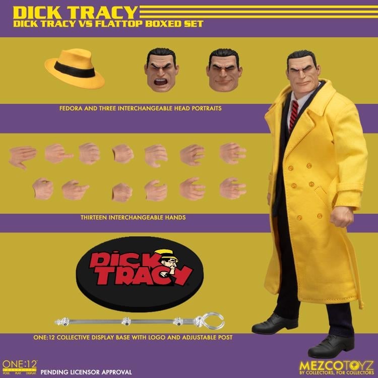 Dick Tracy One:12 Collective Dick Tracy vs Flattop Boxed Set Gallery Image 25