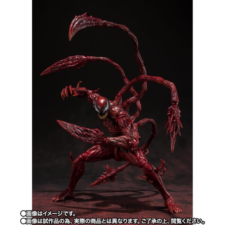 Venom: Let There Be Carnage S.H.Figuarts Carnage Action Figure Gallery Image 4