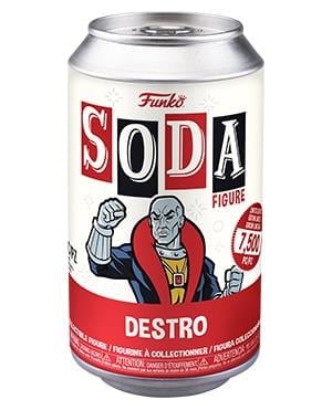 G.I. Joe Vinyl Soda Destro Limited Edition Figure Gallery Image 4