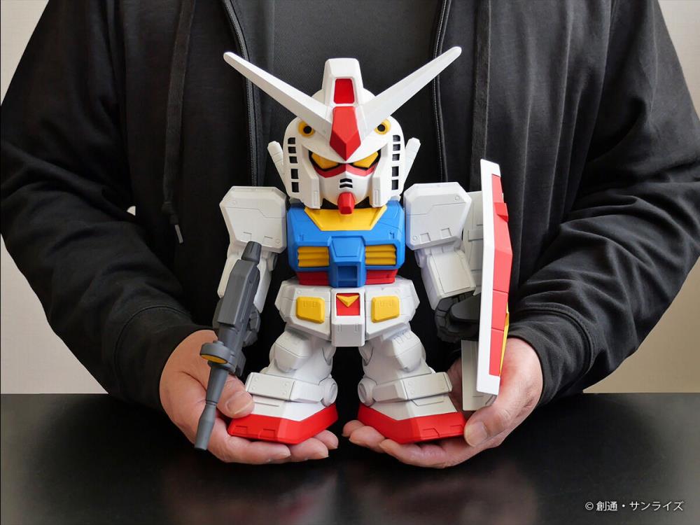Mobile Suit Gundam Jumbo Soft Vinyl Figure SD RX-78-2 Gundam Exclusive Gallery Image 10
