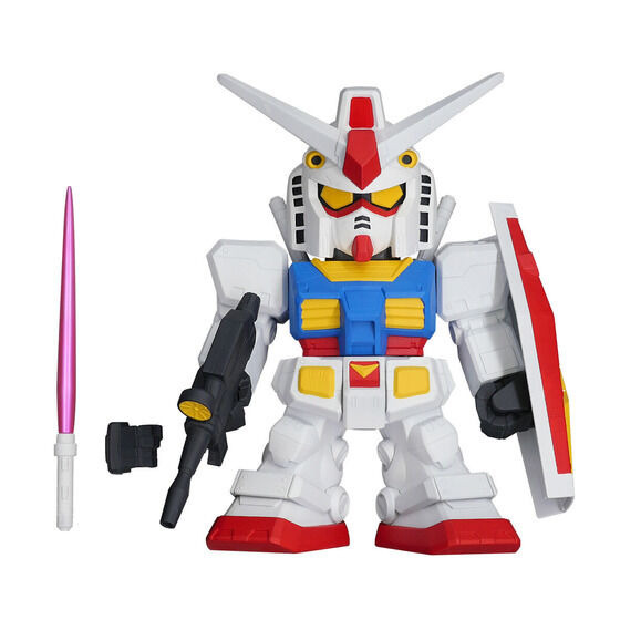 Mobile Suit Gundam Jumbo Soft Vinyl Figure SD RX-78-2 Gundam Exclusive Gallery Image 11