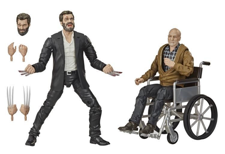 Logan Marvel Legends Logan and Charles Xavier Action Figure Two-Pack Gallery Image 10