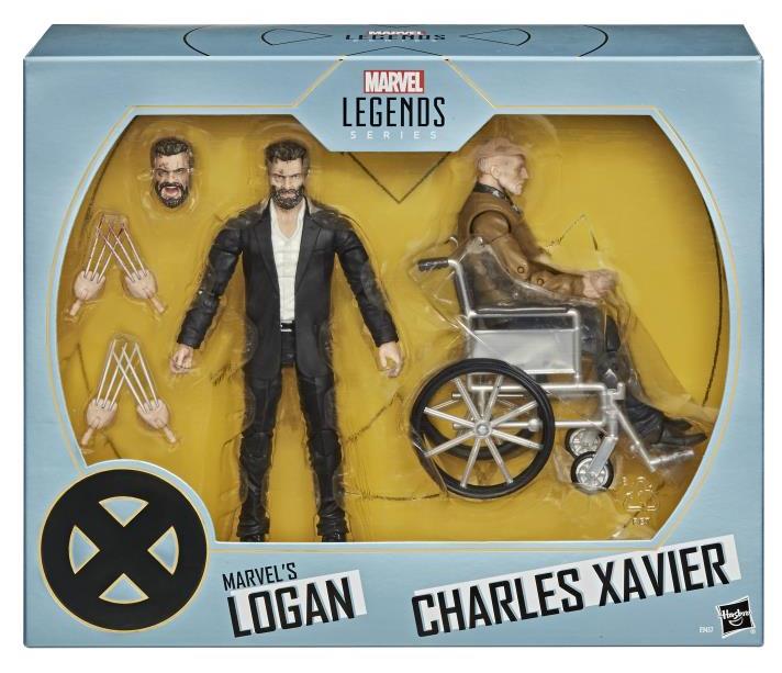 Logan Marvel Legends Logan and Charles Xavier Action Figure Two-Pack Gallery Image 12