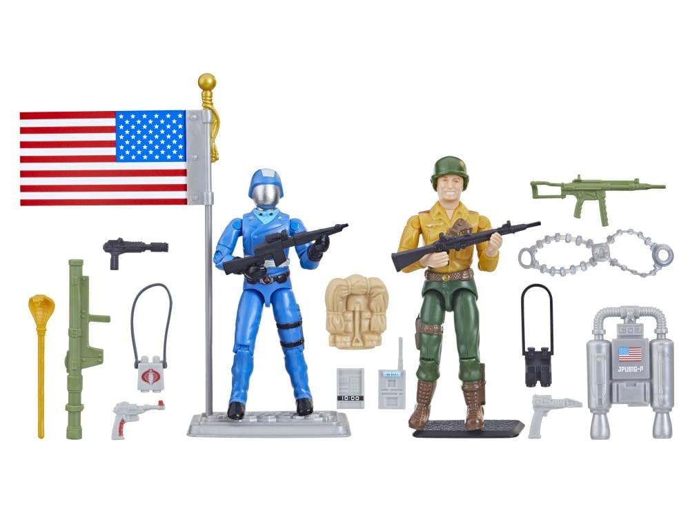 G.I. Joe Retro Collection 3.75" Cobra Commander and Duke Exclusive Two-Pack Gallery Image 13
