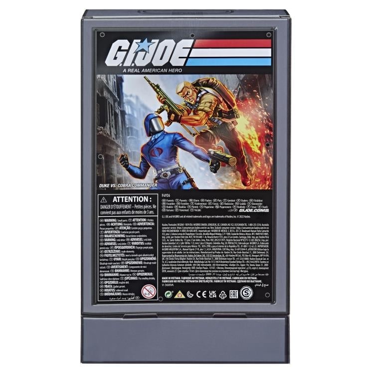 G.I. Joe Retro Collection 3.75" Cobra Commander and Duke Exclusive Two-Pack Gallery Image 15