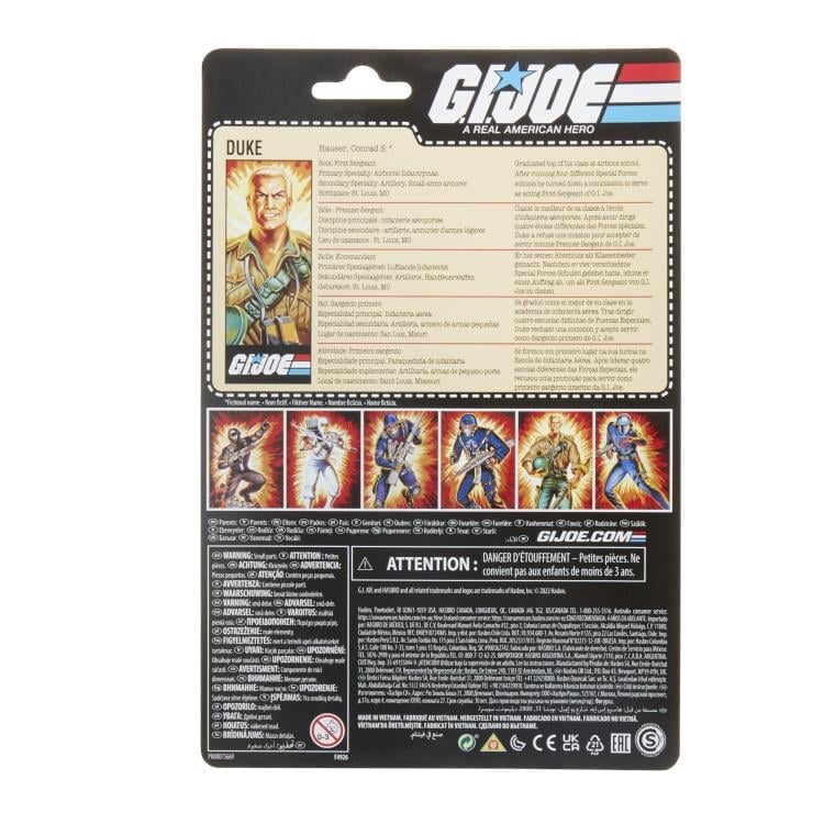 G.I. Joe Retro Collection 3.75" Cobra Commander and Duke Exclusive Two-Pack Gallery Image 12