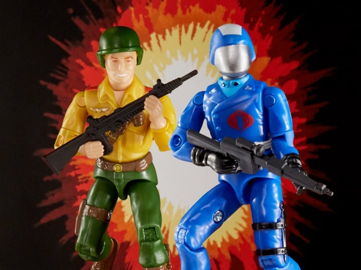 G.I. Joe Retro Collection 3.75" Cobra Commander and Duke Exclusive Two-Pack Gallery Image 1