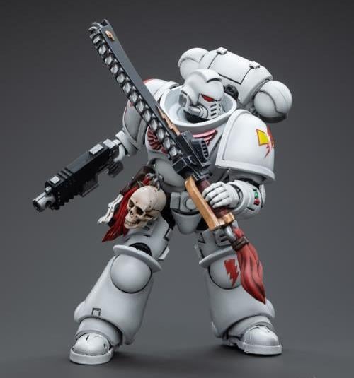 Warhammer 40k White Scars Assault Intercessor Brother Batjargal 1/18 Scale Figure Gallery Image 7