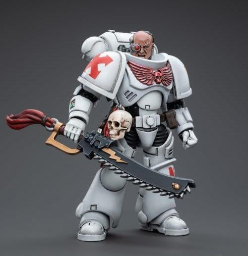 Warhammer 40k White Scars Assault Intercessor Brother Batjargal 1/18 Scale Figure Gallery Image 3