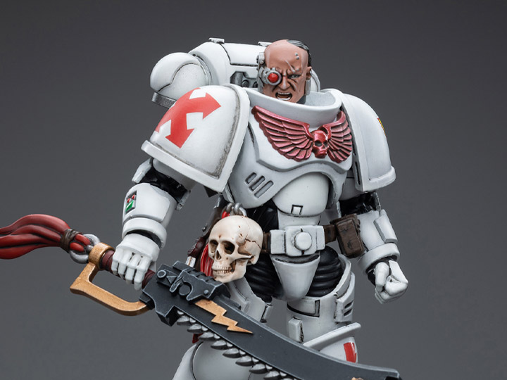 Warhammer 40k White Scars Assault Intercessor Brother Batjargal 1/18 Scale Figure Gallery Image 1
