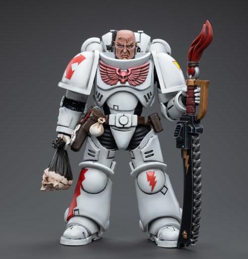Warhammer 40k White Scars Assault Intercessor Sergeant Tsendbaatar 1/18 Scale Figure Gallery Image 4