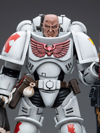 Warhammer 40k White Scars Assault Intercessor Sergeant Tsendbaatar 1/18 Scale Figure Gallery Image 2