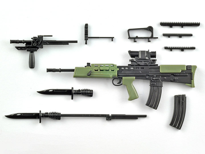 Little Armory L85A2/L22 SA80 Automatic Rifle 1/12 Scale Accessory Set Gallery Image 1