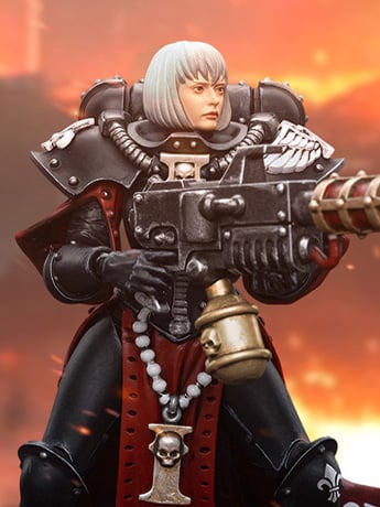 Warhammer 40k Adepta Sororitas Battle Sister Ludwenna 1/18 Scale Action Figure Gallery Image 2