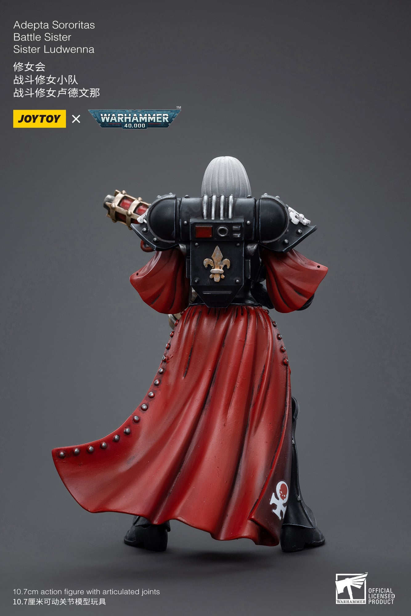 Warhammer 40k Adepta Sororitas Battle Sister Ludwenna 1/18 Scale Action Figure Gallery Image 5