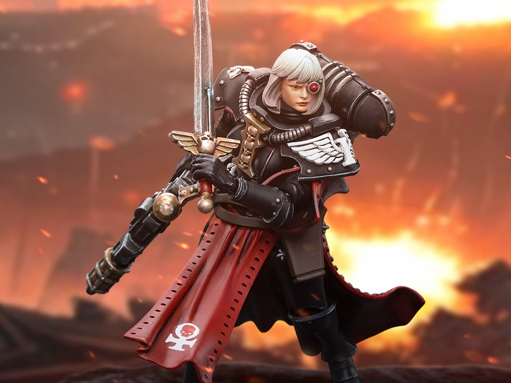 Warhammer 40k Adepta Sororitas Battle Sister Superior Kassia 1/18 Scale Action Figure Gallery Image 1