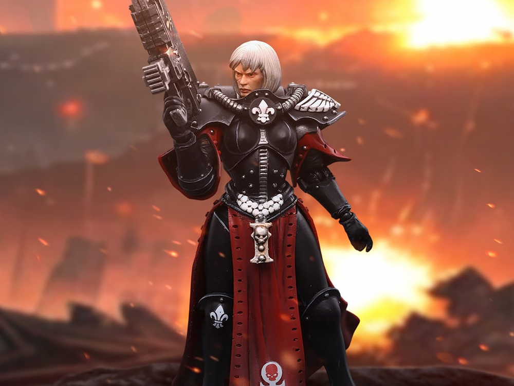 Warhammer 40k Adepta Sororitas Battle Sister Noyalle 1/18 Scale Action Figure Gallery Image 1