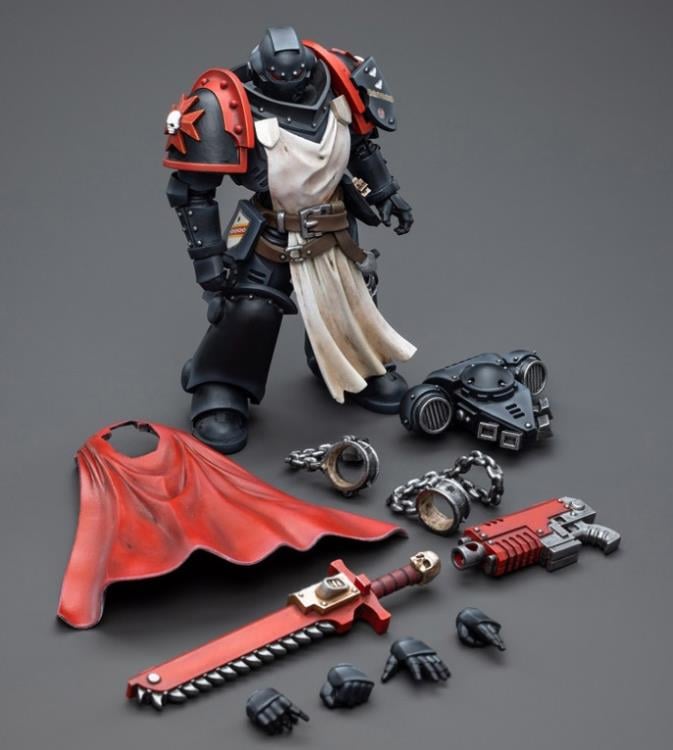 Warhammer 40K Black Templars Primaris Sword Brethren Harmund 1/18 Scale Figure Gallery Image 8