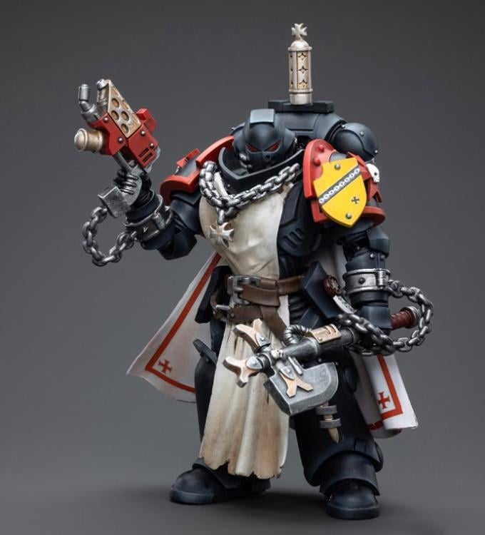 Warhammer 40K Black Templars Primaris Sword Brethren Granbertus 1/18 Scale Figure Gallery Image 7