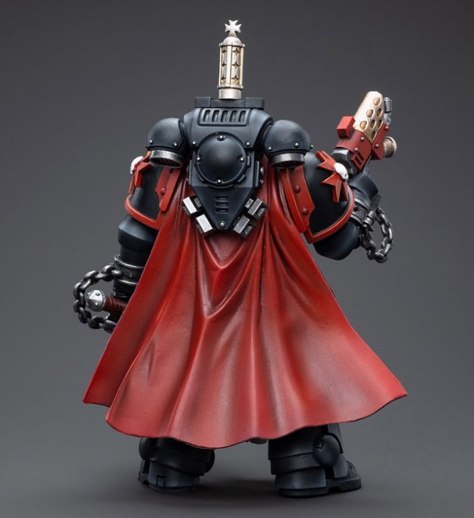 Warhammer 40K Black Templars Primaris Sword Brethren Granbertus 1/18 Scale Figure Gallery Image 5