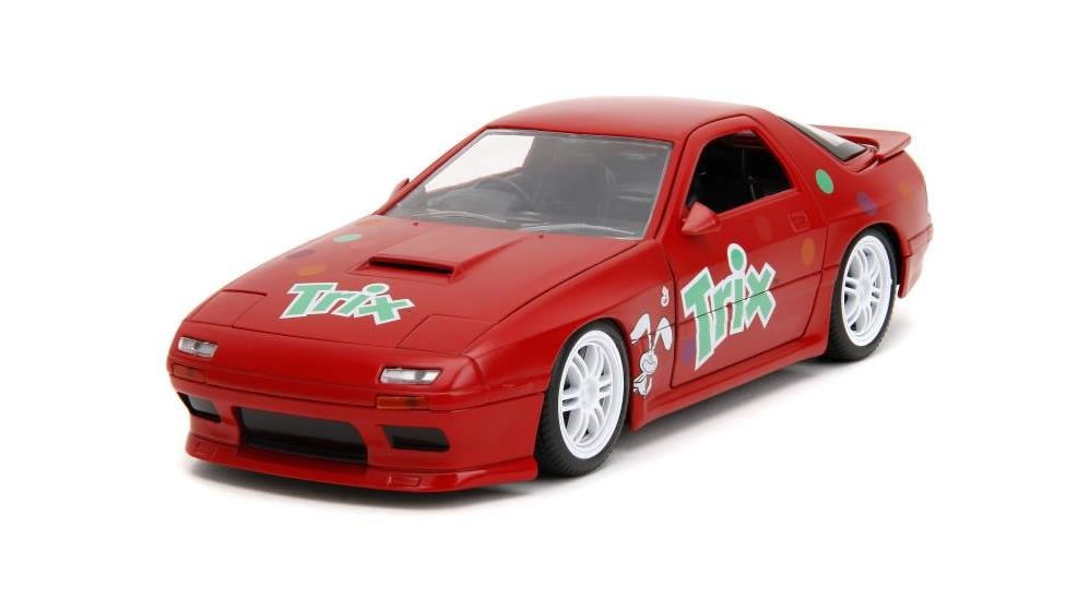 General Mills Hollywood Rides Die-Cast Trix Silly Rabbit & 1/24 Scale 1985 Mazda RX-7 Gallery Image 5