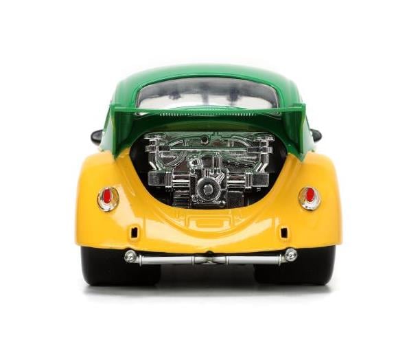 Teenage Mutant Ninja Turtles Hollywood Rides Die-Cast Michelangelo & 1/24 Scale 1959 VW Drag Beetle Gallery Image 16