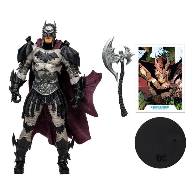 Dark Nights: Death Metal DC Multiverse Gladiator Batman Action Figure Gallery Image 9