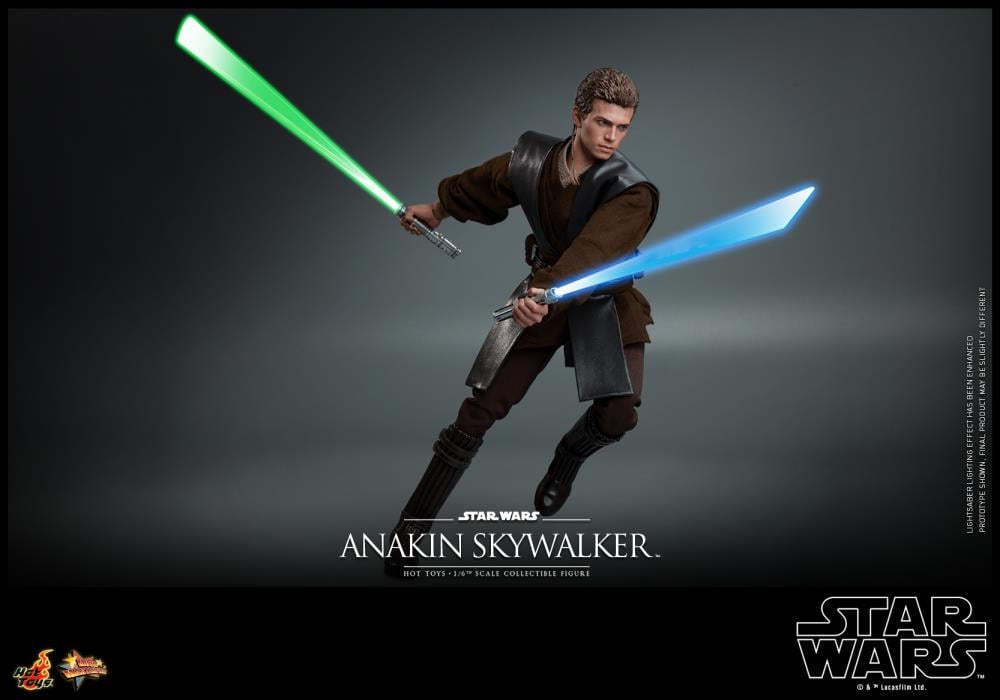 Star Wars: Attack of the Clones MMS677 Anakin Skywalker 1/6th Scale Collectible Figure Gallery Image 11