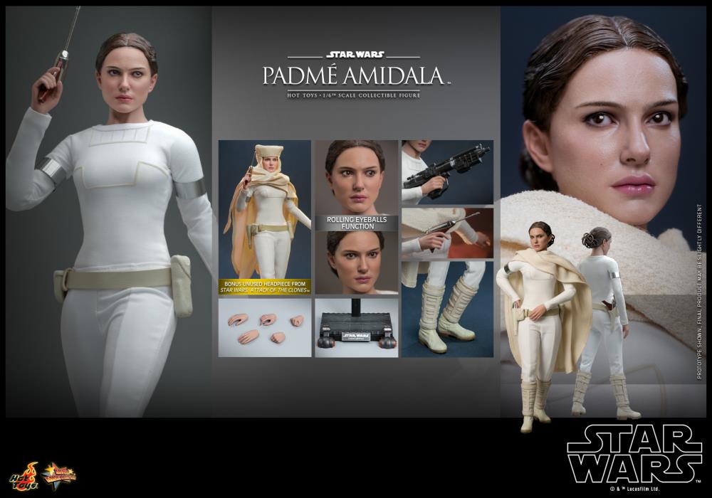 Star Wars: Attack of the Clones MMS678 Padme Amidala 1/6th Scale Collectible Figure Gallery Image 21