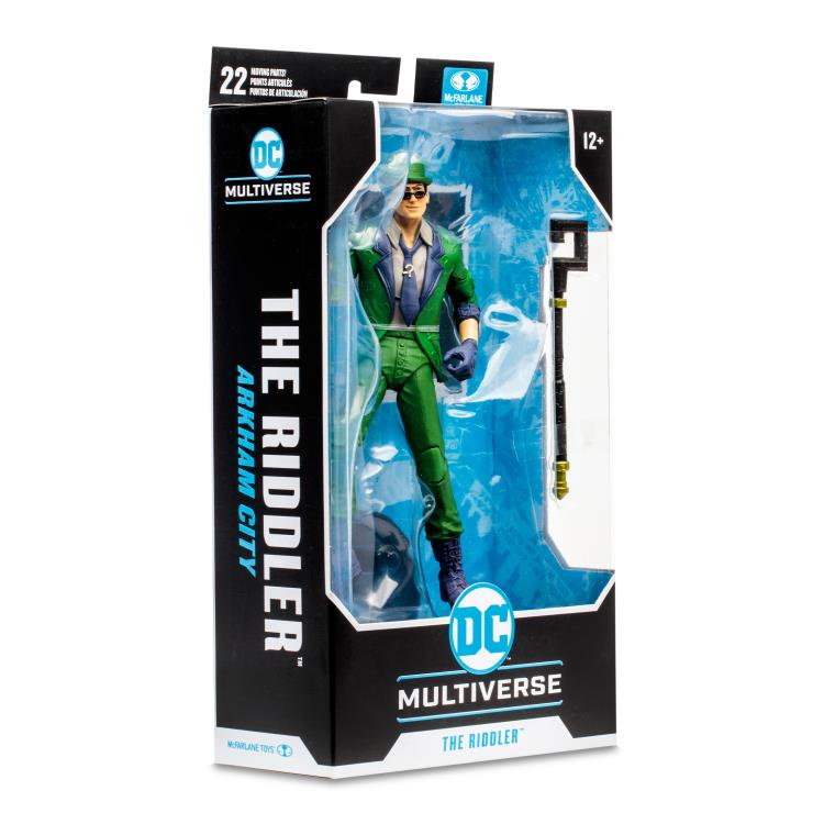 Batman: Arkham City DC Multiverse The Riddler Action Figure Gallery Image 11