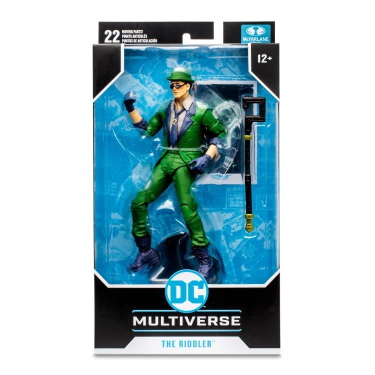 Batman: Arkham City DC Multiverse The Riddler Action Figure Gallery Image 10