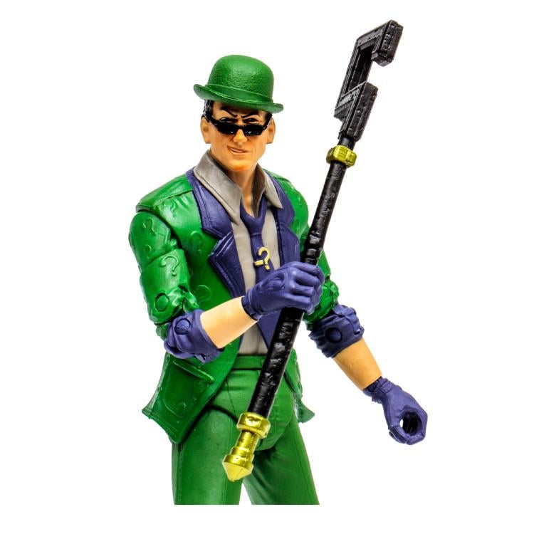 Batman: Arkham City DC Multiverse The Riddler Action Figure Gallery Image 8