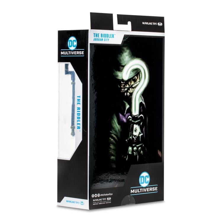 Batman: Arkham City DC Multiverse The Riddler Action Figure Gallery Image 12