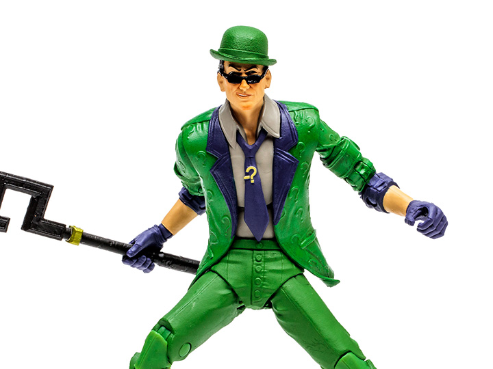 Batman: Arkham City DC Multiverse The Riddler Action Figure Gallery Image 1
