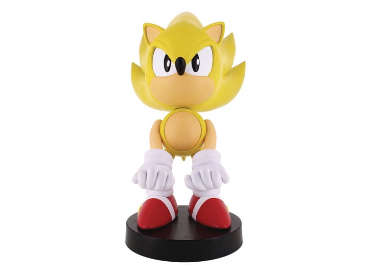 Sonic The Hedgehog Cable Guys Super Sonic Phone & Controller Holder Gallery Image 1