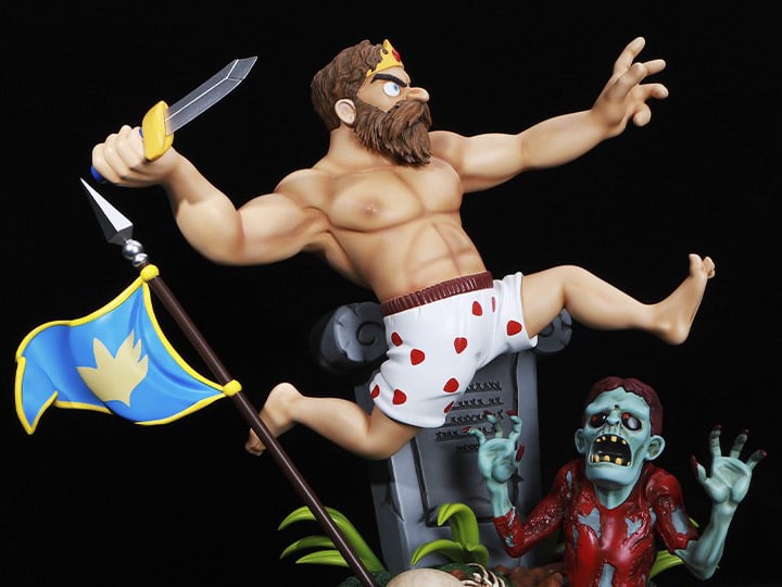 Ghosts 'n Goblins Resurrection: Sir Arthur (Underwear Ver.) Limited Edition 1/6 Scale Statue Gallery Image 1