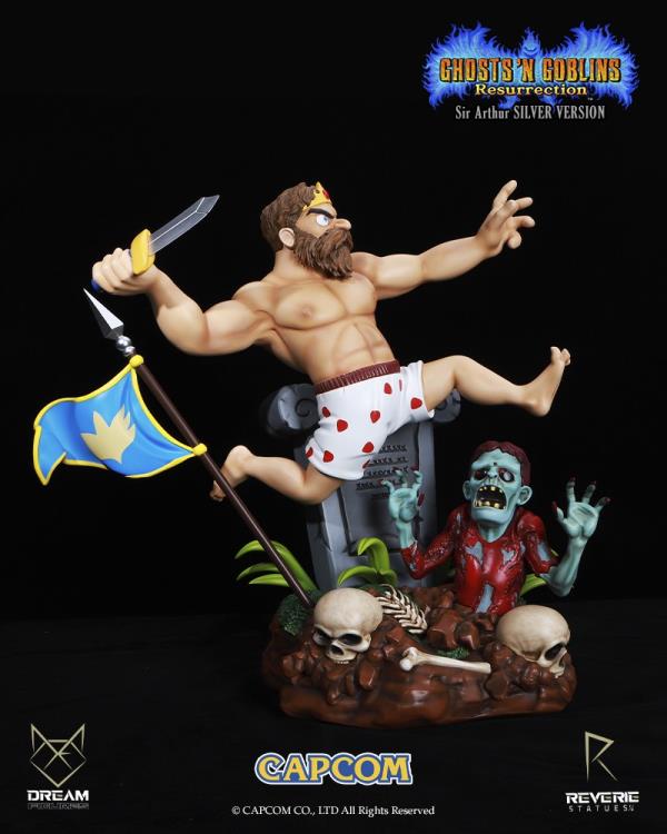 Ghosts 'n Goblins Resurrection: Sir Arthur (Underwear Ver.) Limited Edition 1/6 Scale Statue Gallery Image 3
