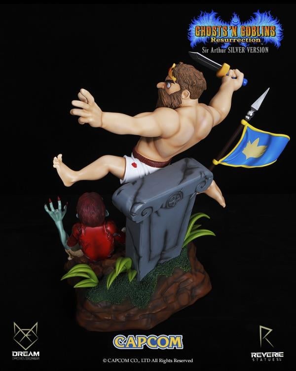 Ghosts 'n Goblins Resurrection: Sir Arthur (Underwear Ver.) Limited Edition 1/6 Scale Statue Gallery Image 7