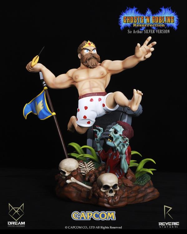 Ghosts 'n Goblins Resurrection: Sir Arthur (Underwear Ver.) Limited Edition 1/6 Scale Statue Gallery Image 9