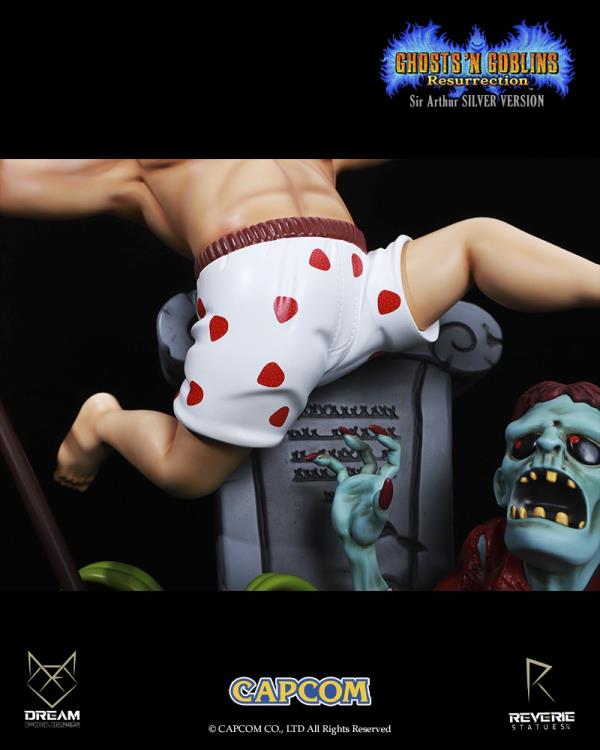 Ghosts 'n Goblins Resurrection: Sir Arthur (Underwear Ver.) Limited Edition 1/6 Scale Statue Gallery Image 11