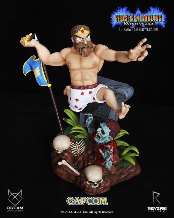 Ghosts 'n Goblins Resurrection: Sir Arthur (Underwear Ver.) Limited Edition 1/6 Scale Statue Gallery Image 8