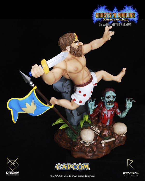 Ghosts 'n Goblins Resurrection: Sir Arthur (Underwear Ver.) Limited Edition 1/6 Scale Statue Gallery Image 5