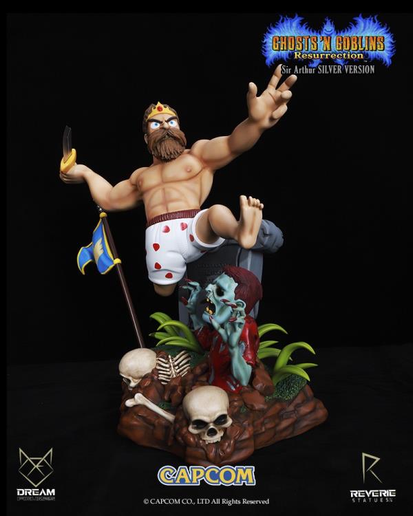 Ghosts 'n Goblins Resurrection: Sir Arthur (Underwear Ver.) Limited Edition 1/6 Scale Statue Gallery Image 4