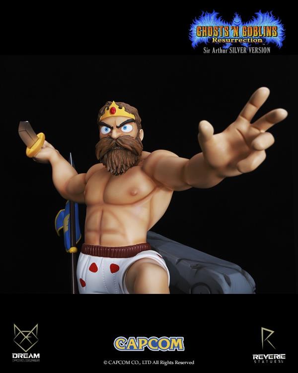 Ghosts 'n Goblins Resurrection: Sir Arthur (Underwear Ver.) Limited Edition 1/6 Scale Statue Gallery Image 10