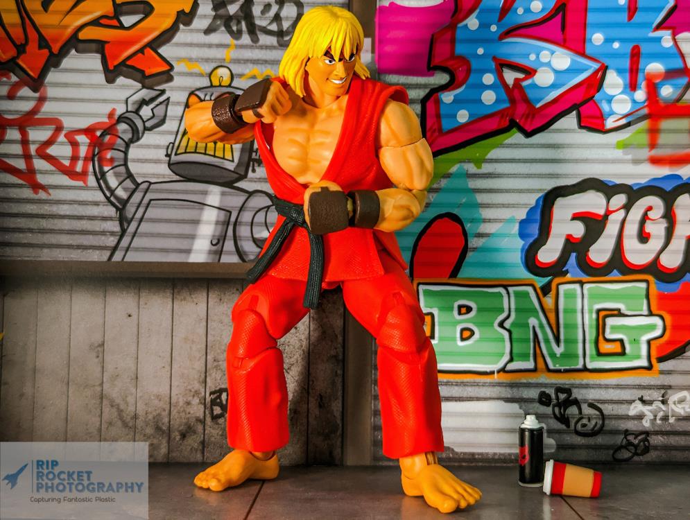 Street Fighter Ken 1/12 Scale Action Figure Gallery Image 3
